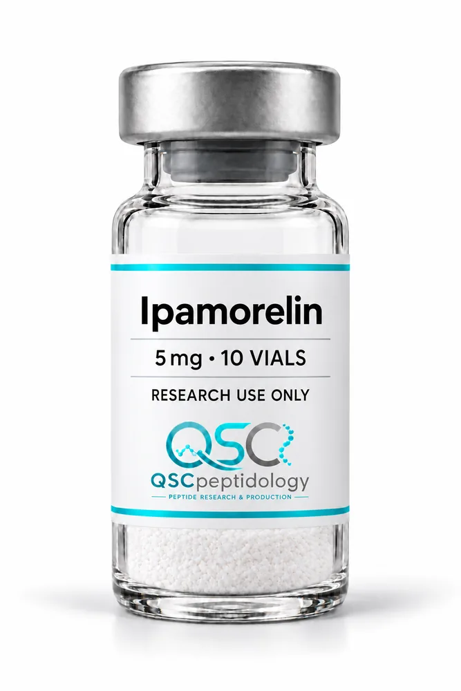 Ipamorelin 5mg (Balenie s 10 injekčnými liekovkami) QSC Peptidology