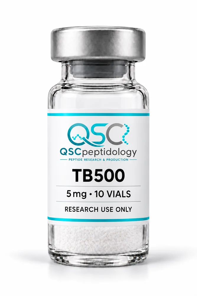 TB-500 5mg (Balenie s 10 injekčnými liekovkami) QSC Peptidology